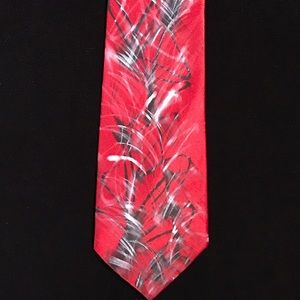 Original hand painted necktie