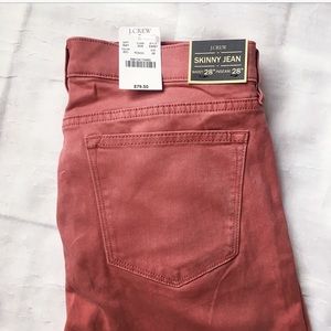 🖤J. Crew Rose Tile 5-pocket Pant🖤