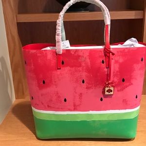 Kate Spade 'Make a Splash'Pink Watermelon Tote Bag