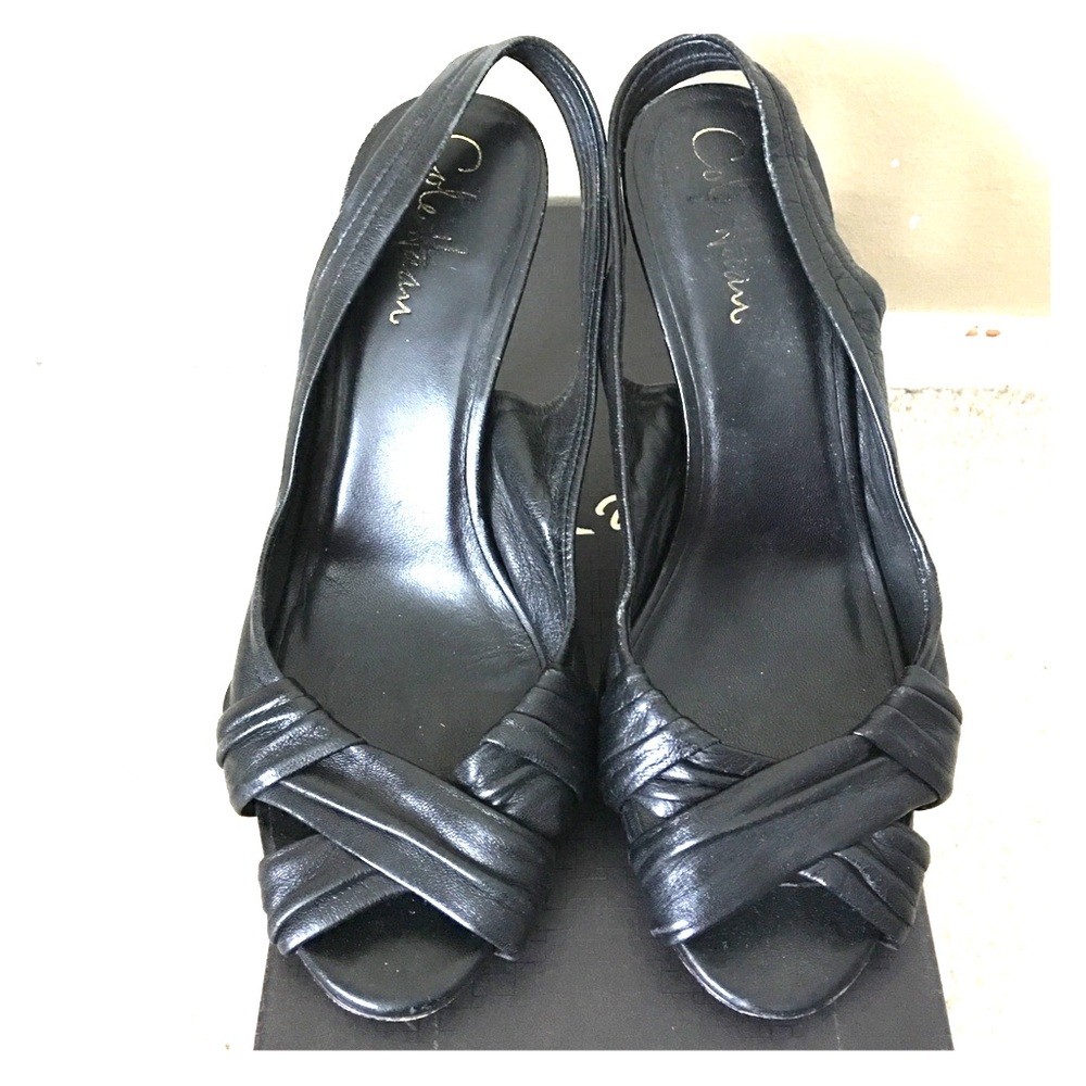 Cole Haan Air Natalie Open Toe Slingback Heels