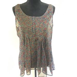 Floral Converse Top Size XL