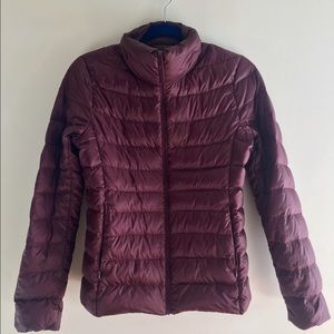 Uniqlo Ultra Light Down Jacket - Wine Color