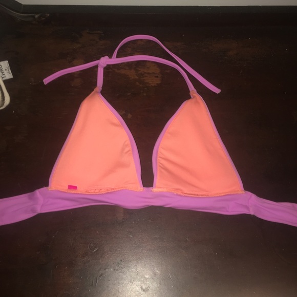 Victoria's Secret (lilac and orange) bikini top👙 - Picture 2 of 3