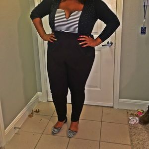 Black and White Jumper