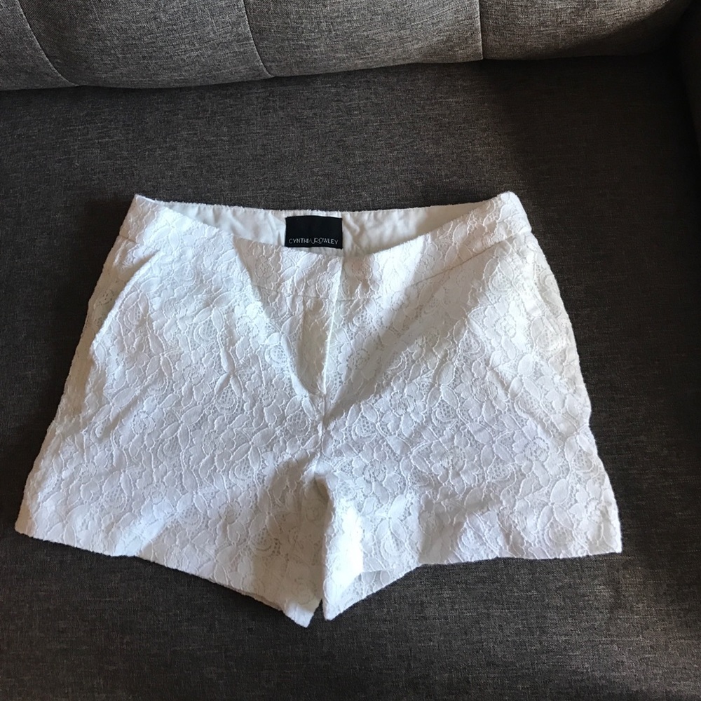 Cynthia Rowley lace shorts