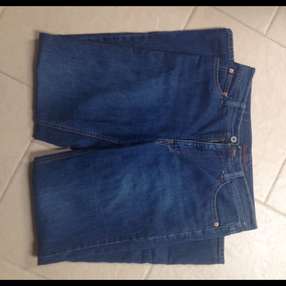 Eddie Bauer flannel lined jeans size 10 good cond