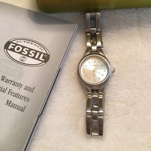 Women's Fossil F2 Stainless Steal Watch