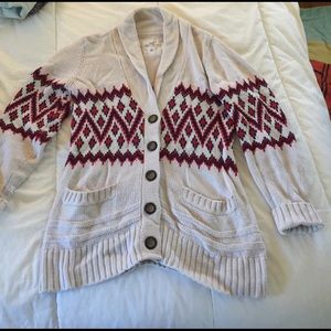 Cozy button up cardigan