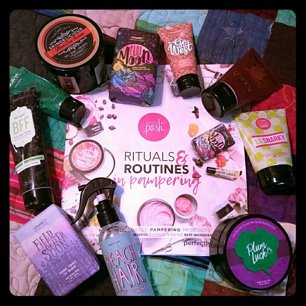 Perfectly Posh spa products--SAMPLES