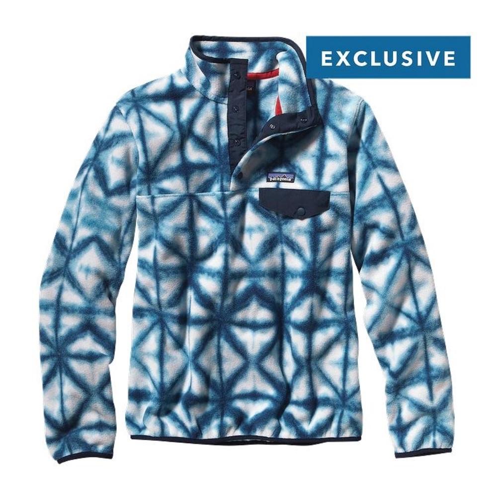 Patagonia Womens Tie Dye Synchilla Fleece Pullover