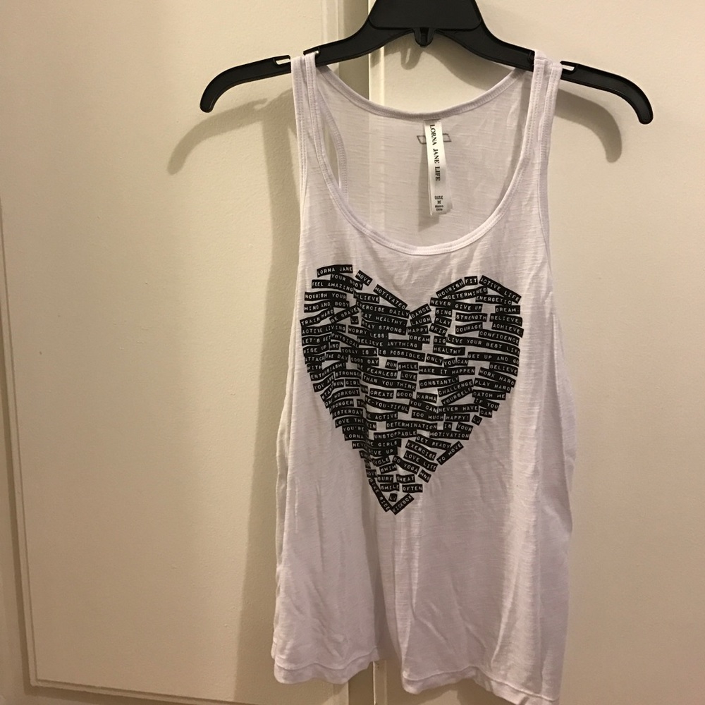 Lorna Jane white tank