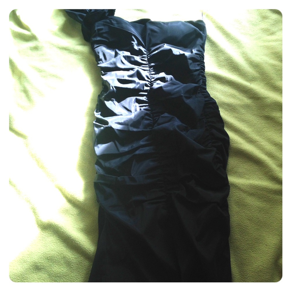 Black formal dress