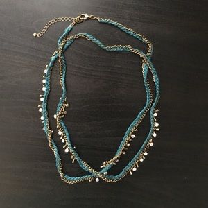 Urban Outfitters Long Twisted Chain Necklace