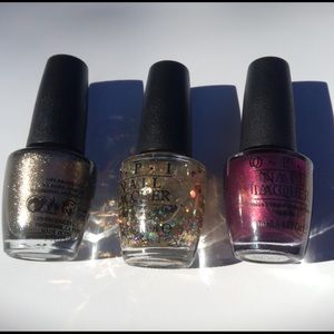 Lot of 3 OPI Full-Size Polishes