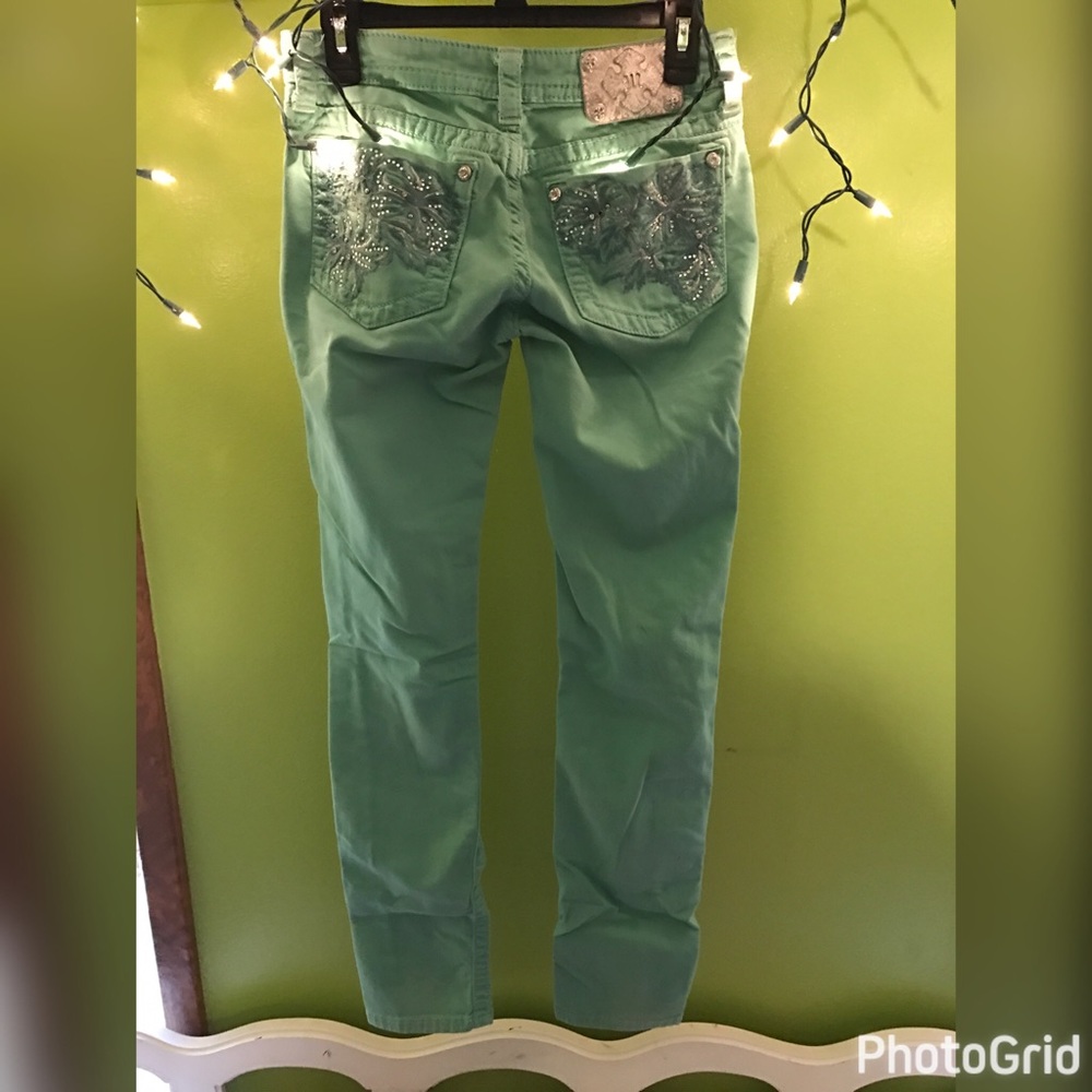 MISS ME colored skinny jeans!