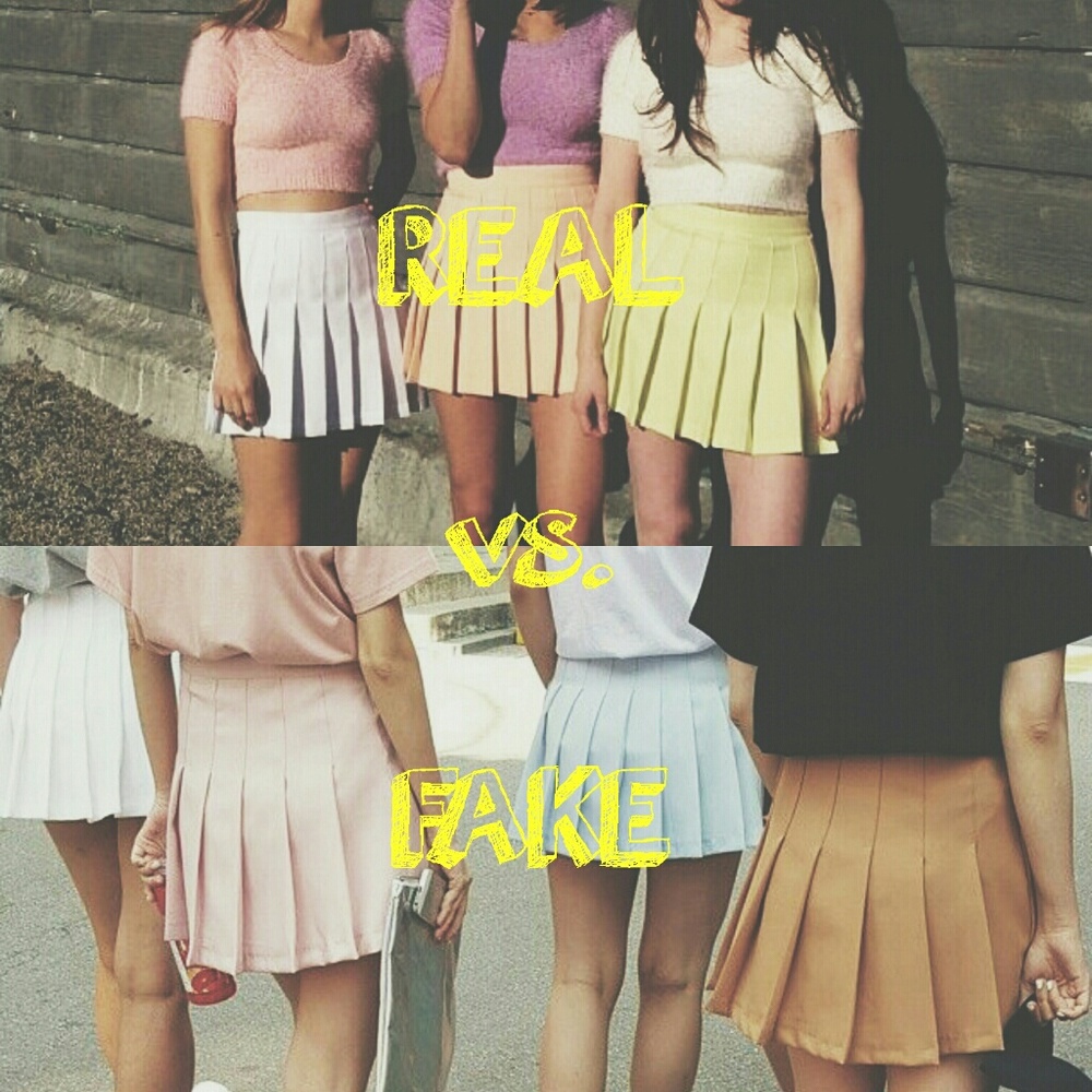 REAL vs. FAKE || American Apparel Tennis Skirt