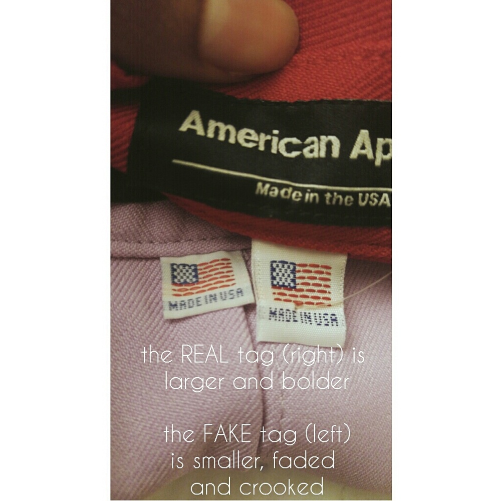 REAL vs. FAKE || American Apparel Tennis Skirt - Picture 4 of 9