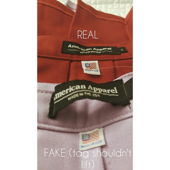 REAL vs. FAKE || American Apparel Tennis Skirt - Picture 3 of 9