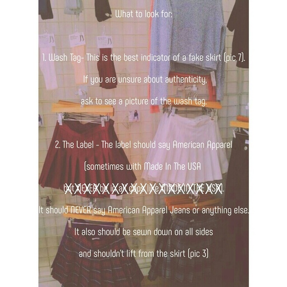 REAL vs. FAKE || American Apparel Tennis Skirt - Picture 8 of 9