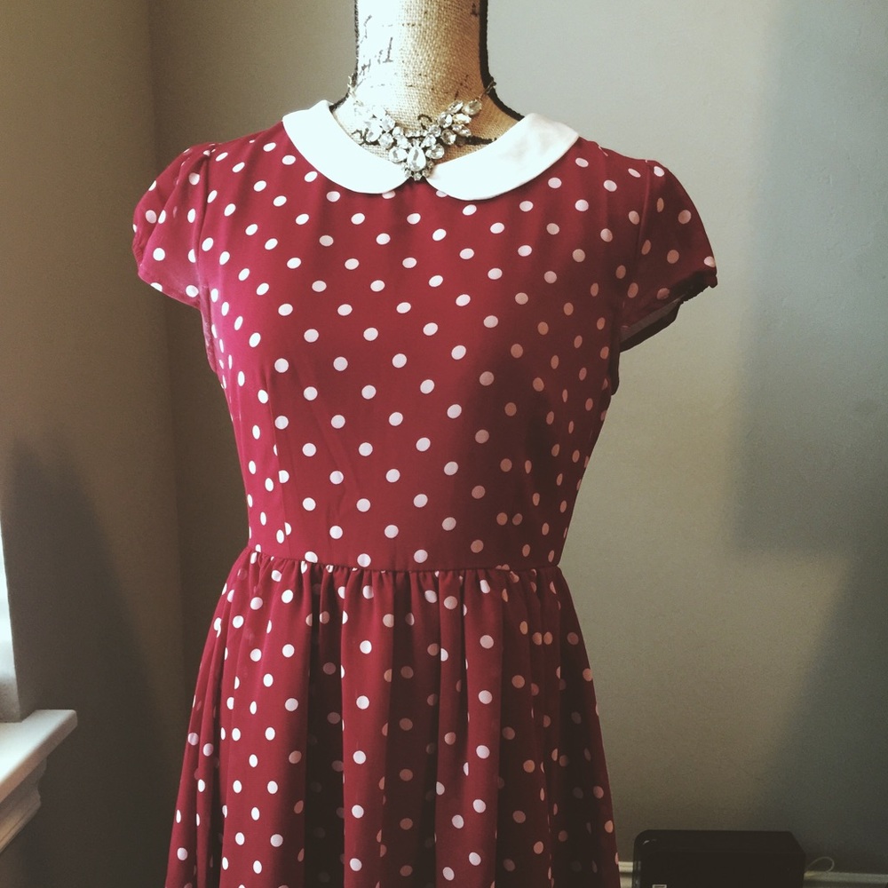 Polka dot dress