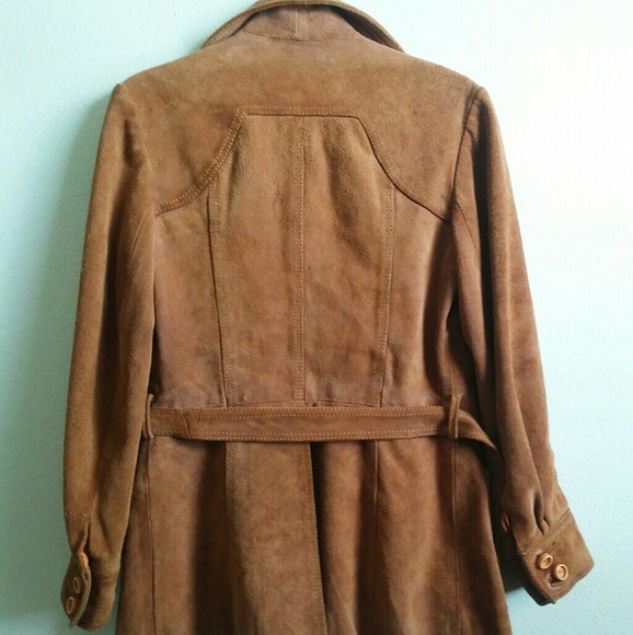 Vintage Rusty Suede Jacket - Picture 4 of 6