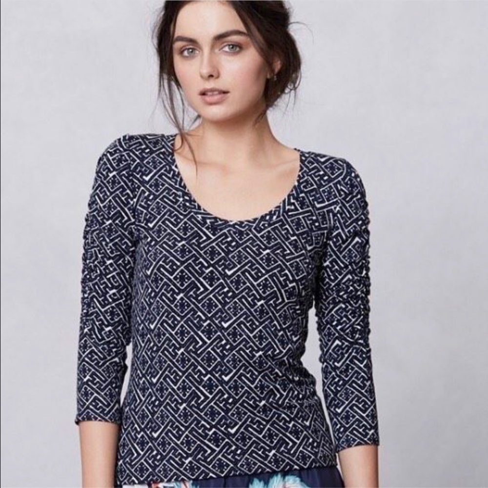 Anthropologie ‘Dolan’ T Shirt Top, Size Medium