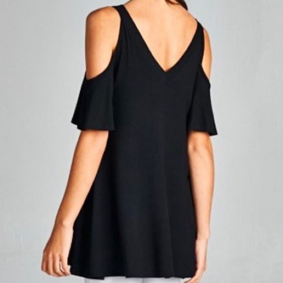 Flutter Sleeves Tunic Top - Picture 5 of 7