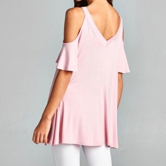 Flutter Sleeves Tunic Top - Picture 7 of 7