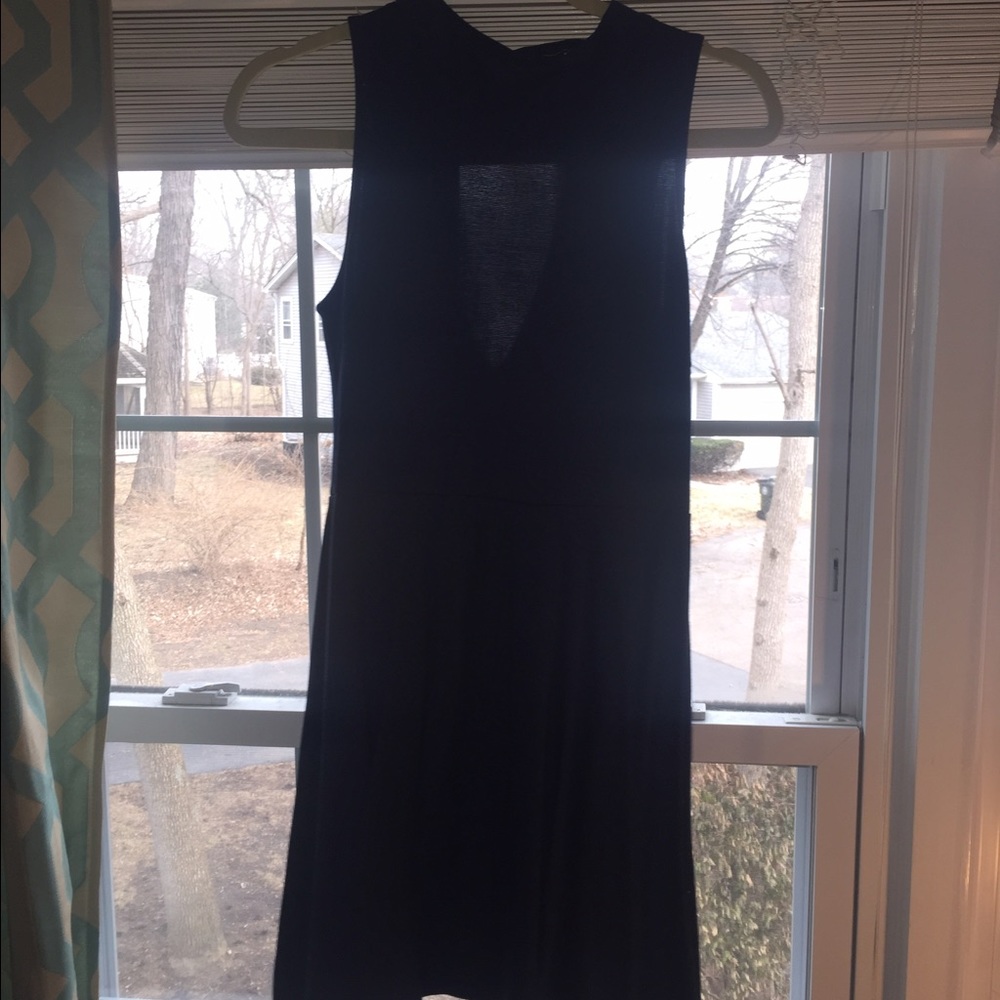 Navy blue dress