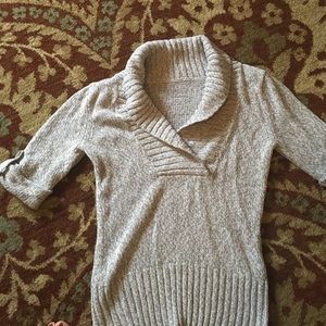 Gray sweater