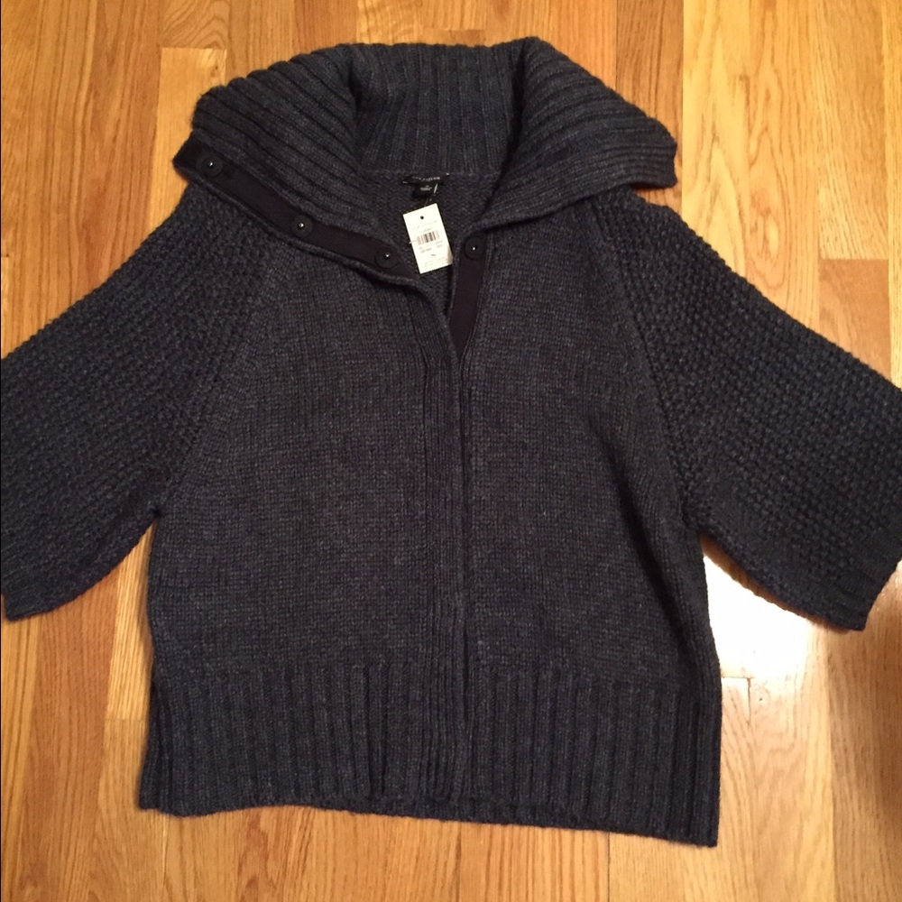 Ann Taylor grey sweater!