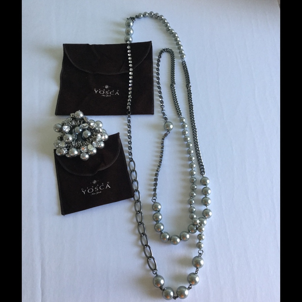Gerard Yosca necklace & bracelet