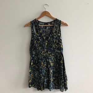 Long floral tank from Anthropologie