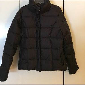 Eddie Bauer goose down jacket.