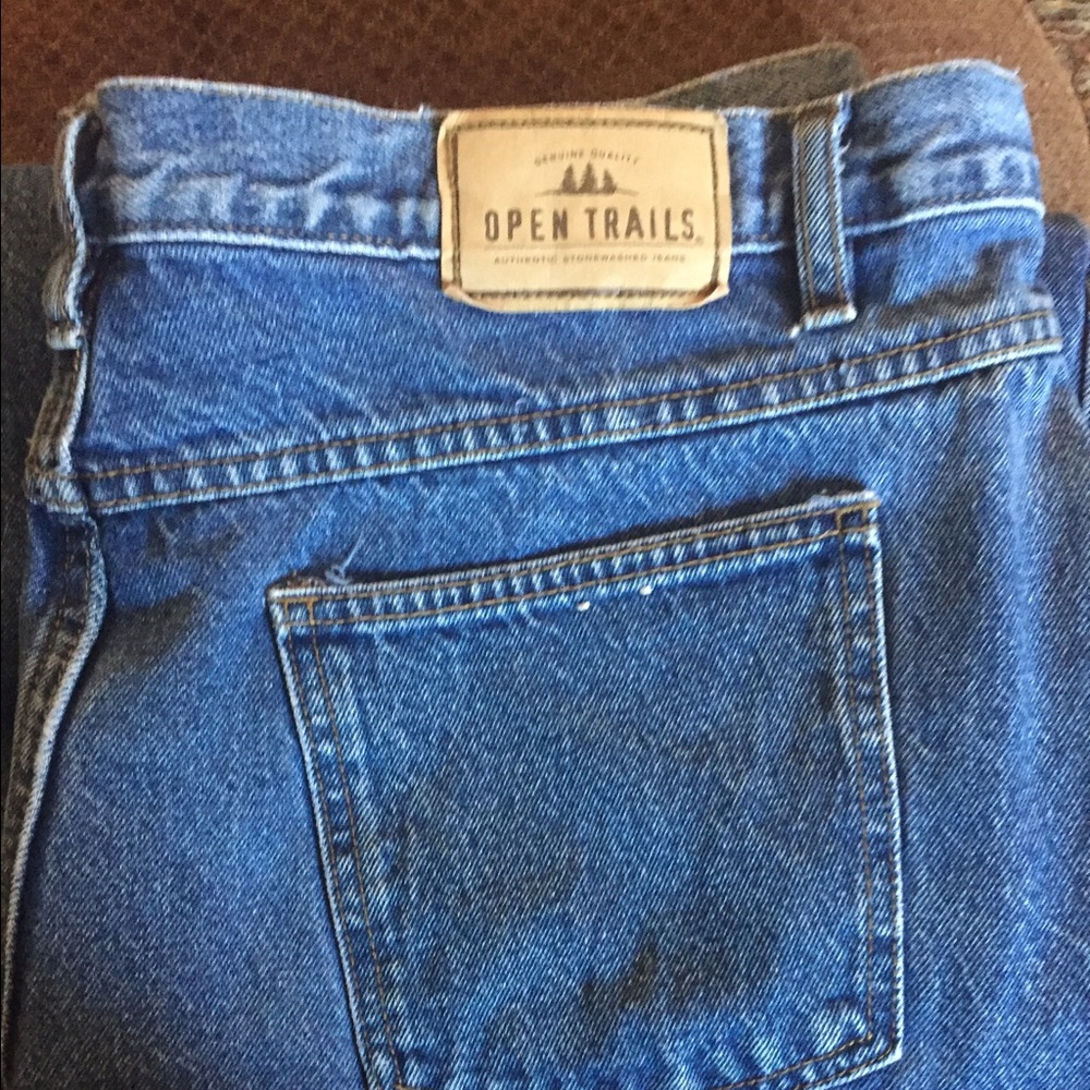 Open trail men's jeans 42x30 good condition