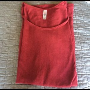 Deep Red M Lularoe Classic T