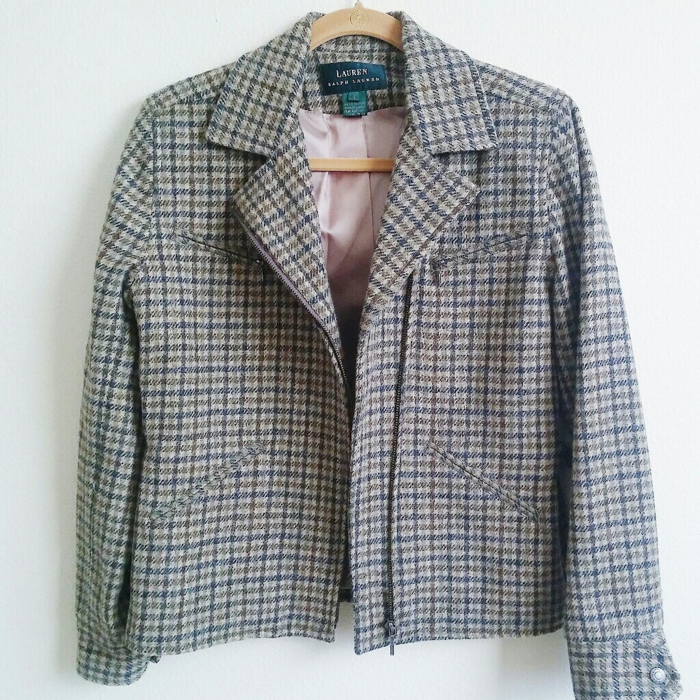Vintage Ralph Lauren Wool Riding Jacket