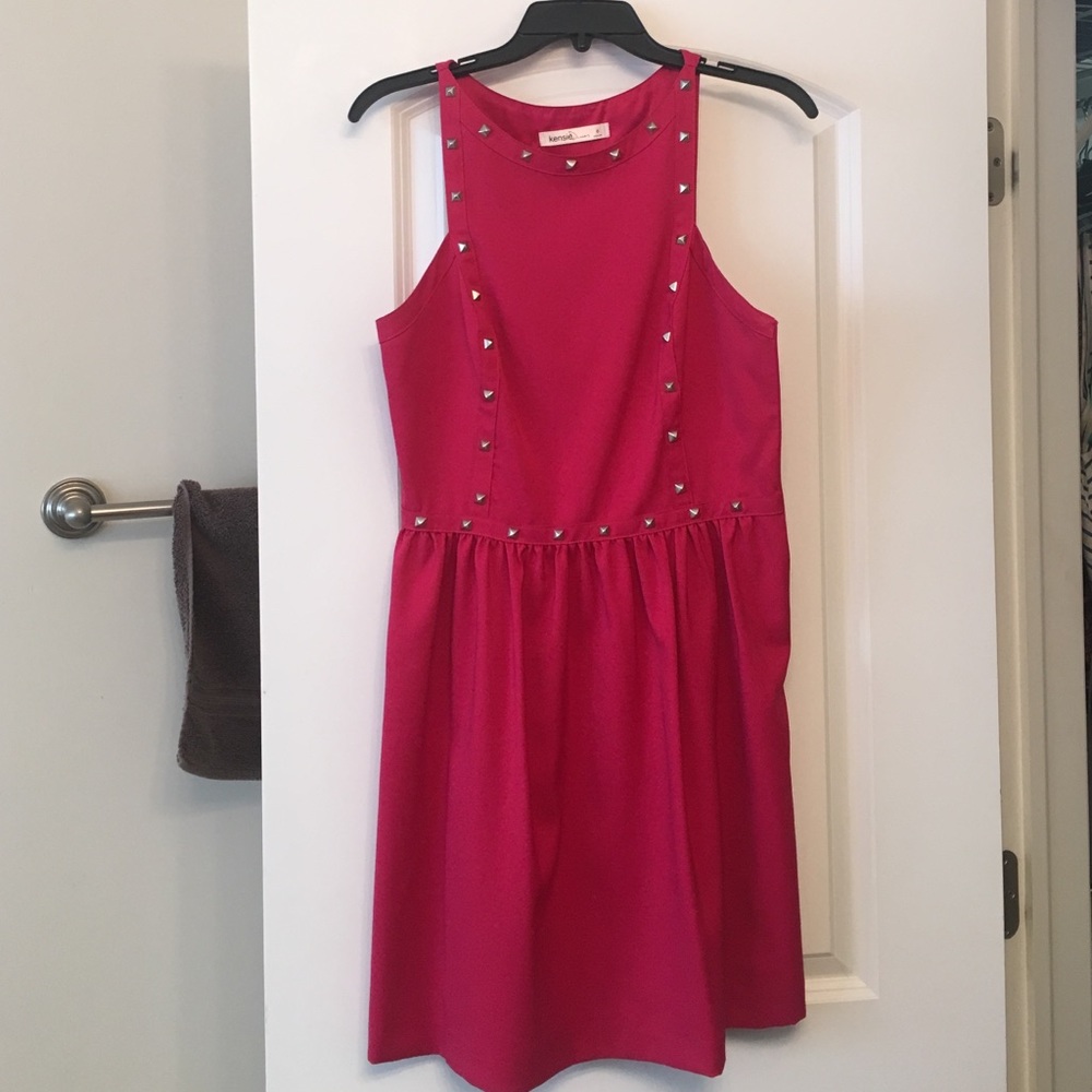 Pink party dress