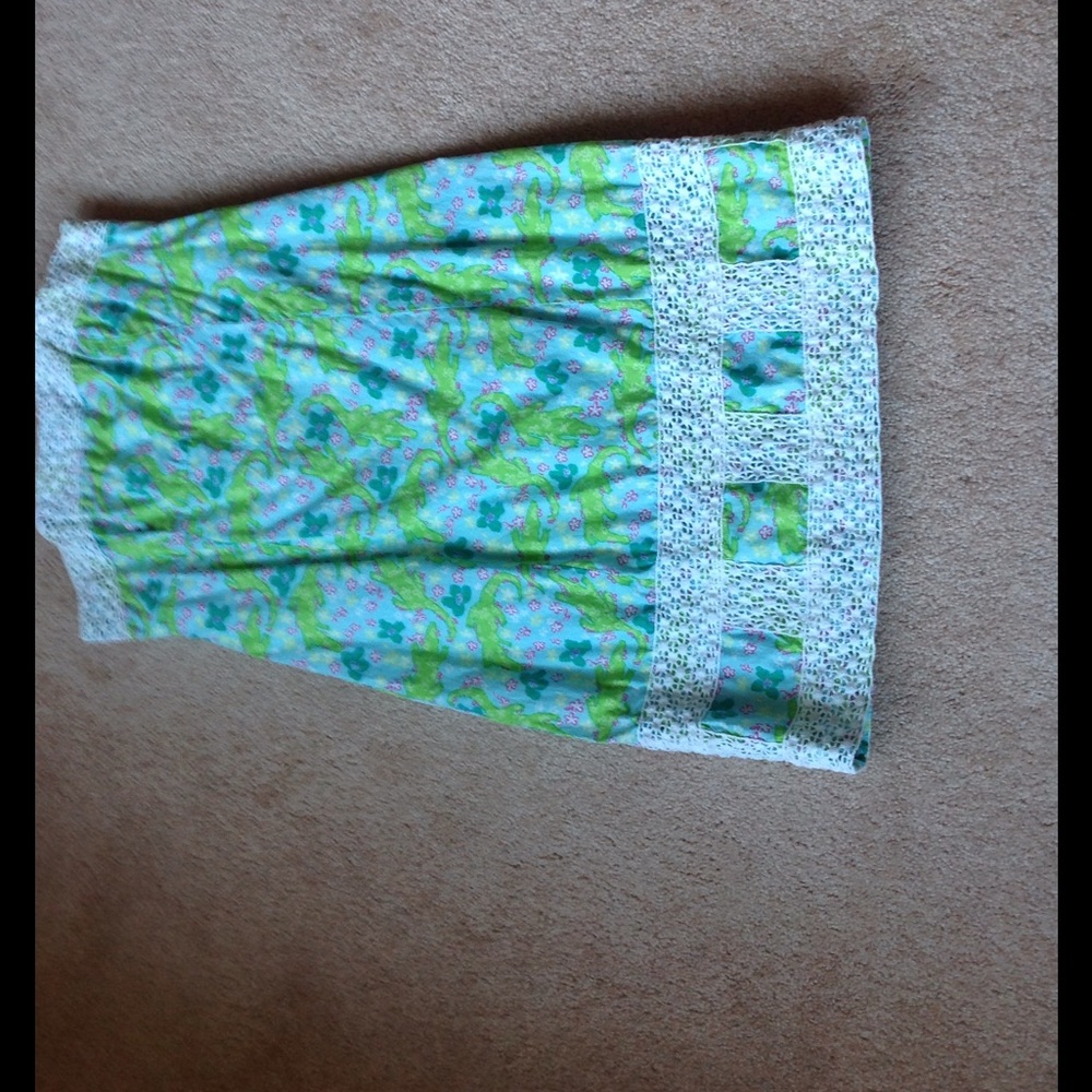 Strapless Lilly Pulitzer dress size 2