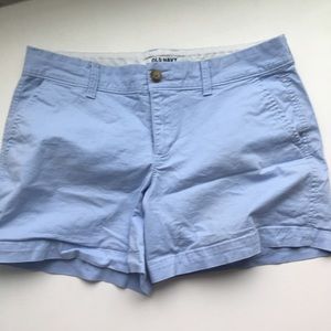 Light blue shorts