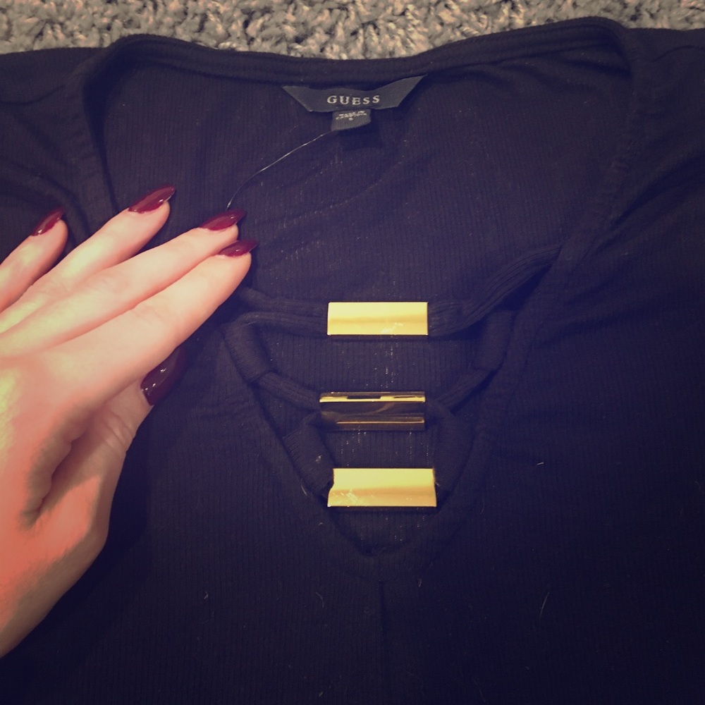 Black express long sleeve shirt