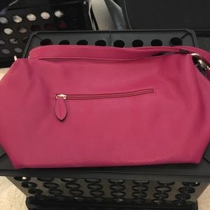 Imoshion pink/fuschia faux leather purse