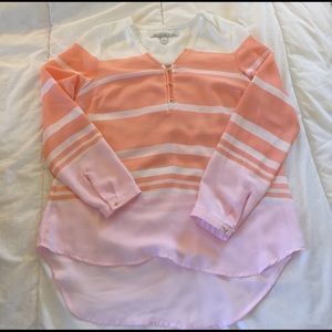 Pastel colored blouse