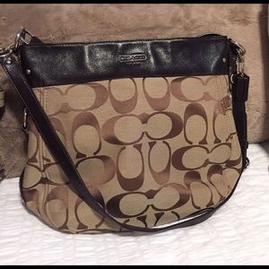 Coach Signature Large Convertible Hobo