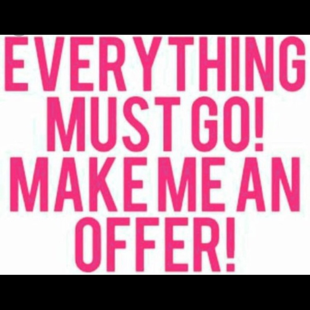 SALE - check out my closet & make an offer!