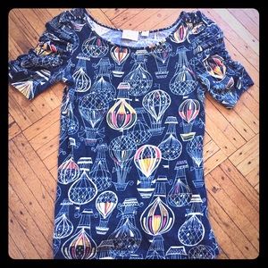 Vintage vibe hot air ballon tee