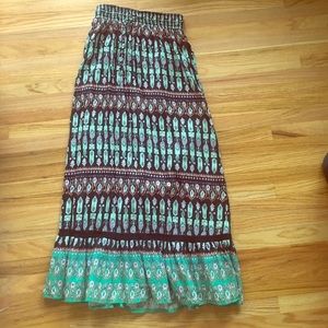 Rip curl maxi skirt