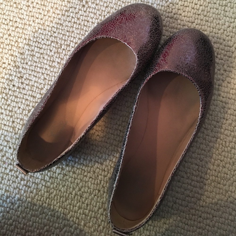 Silver/gold flats