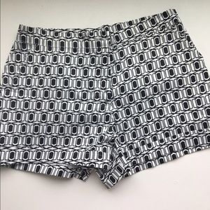 Black and white size 9 shorts