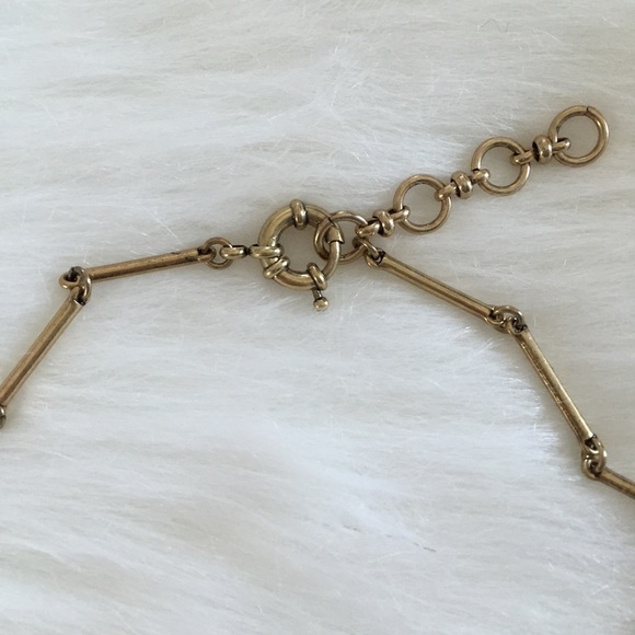 "Nellie" Necklace || Pink & Gold Jewel Statement - Picture 4 of 7